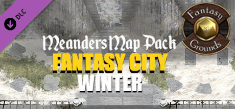 Fantasy Grounds - Meanders Map Pack: Fantasy City Winter (Map Pack)