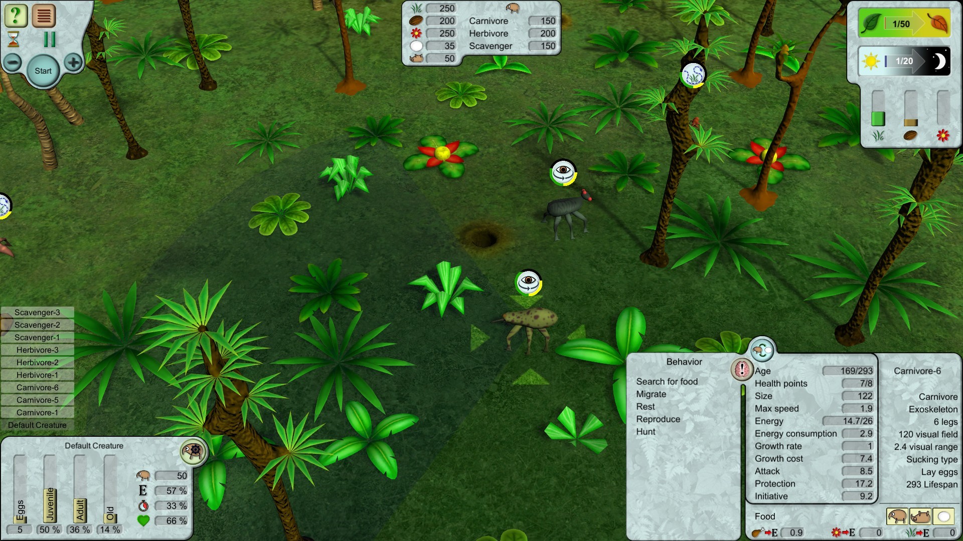 #8. Creatures (Steam) 由: Simyc Games