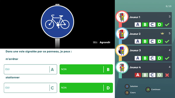 Скриншот из Réussir : Code de la Route