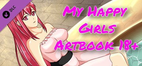My Happy Girls - Artbook 18+ cover art