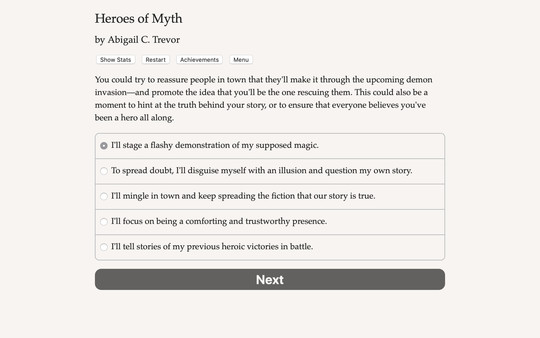 Heroes of Myth game for windows Pc 1