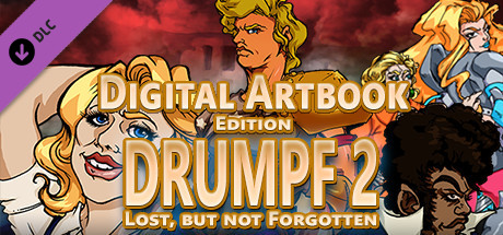 Drumpf 2: Lost, But Not Forgotten! - Artbook cover art
