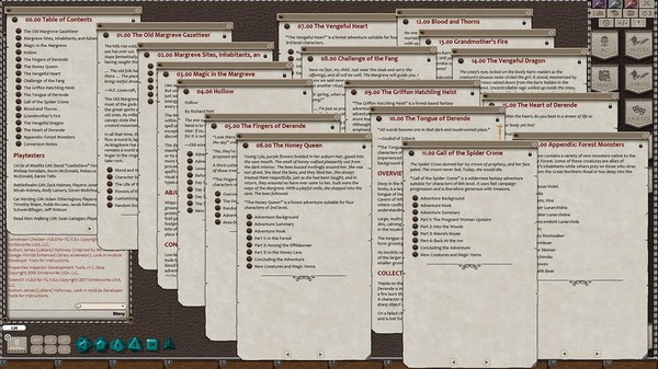 Скриншот из Fantasy Grounds - Tales of the Old Margreve (5E)