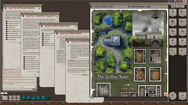 Скриншот из Fantasy Grounds - Tales of the Old Margreve (5E)