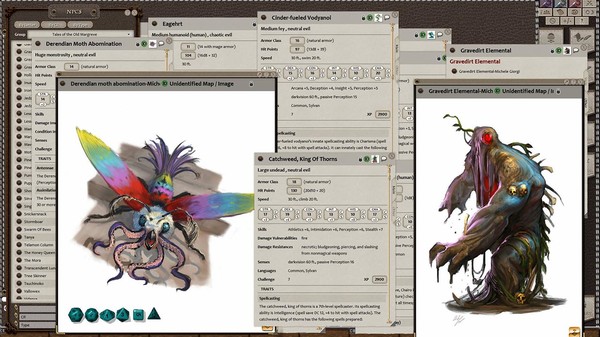 Скриншот из Fantasy Grounds - Tales of the Old Margreve (5E)
