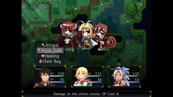 Double Elf Fantasy game for Linux 1