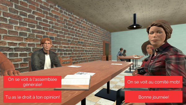 Скриншот из Tractage aux Portes 2: Mob à la Cafétéria