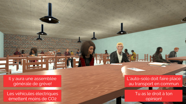 Скриншот из Tractage aux Portes 2: Mob à la Cafétéria