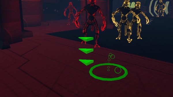 Alien Shooter in Space Cradle - Virtual Reality game for Linux 1