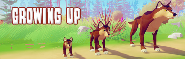 我的狼-桌面交互式3D动态壁纸虚拟野生宠物(仅适用于Windows10)