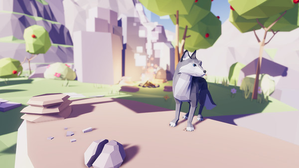 MY WOLF - Wild Pet Wallpaper game for Linux 1