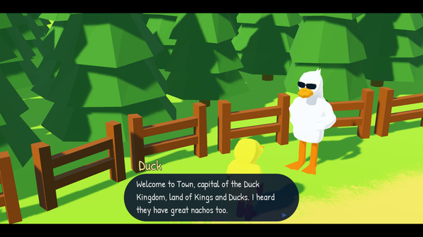 Duck in Town - A Rising Knight for linux