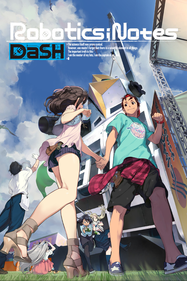 Steam portrait for ROBOTICS;NOTES DaSH.