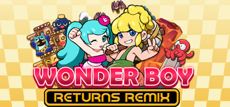 Boxart for Wonder Boy Returns Remix