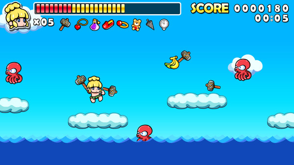Wonder Boy Returns Remix game for Linux 1
