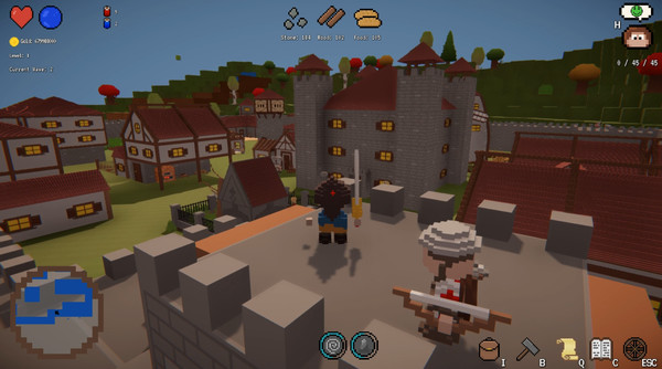 Скриншот из Voxel Crusade