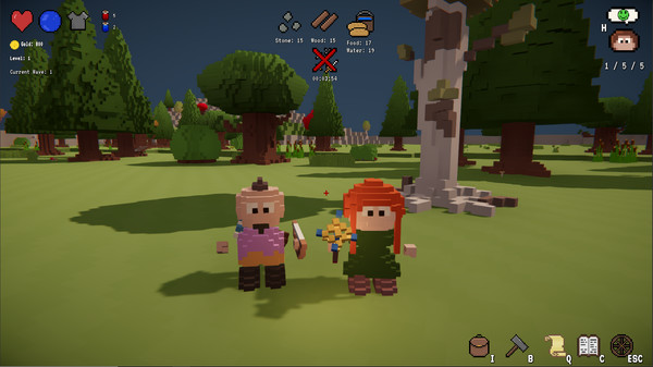 Скриншот из Voxel Crusade