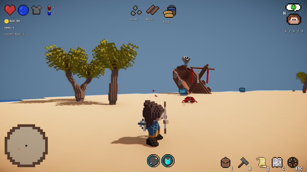 Скриншот из Voxel Crusade