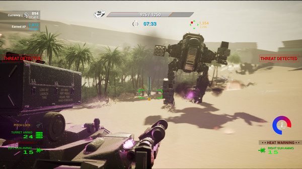 Hover Tank Arena game for Linux 1