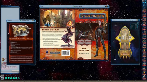 Скриншот из Fantasy Grounds - Starfinder RPG - Dawn of Flame AP 1: Fire Starters (SFRPG)
