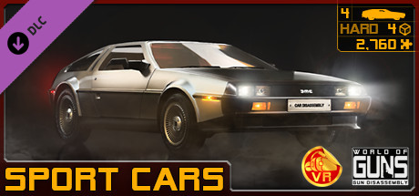 World of Guns VR: 4 Cars Pack cover art