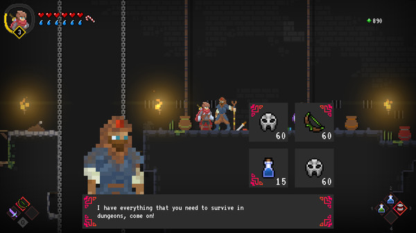 Dungeons Again game for Linux 1