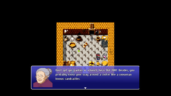 Victim Cache the RPG - An 80s JRPG Parody game for windows Pc 1