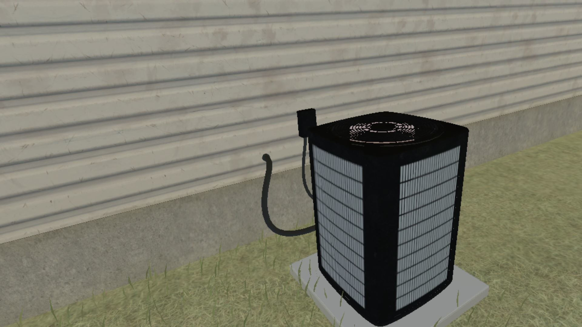 Simulator Air Conditioner. Simulator Video Air Conditioner.