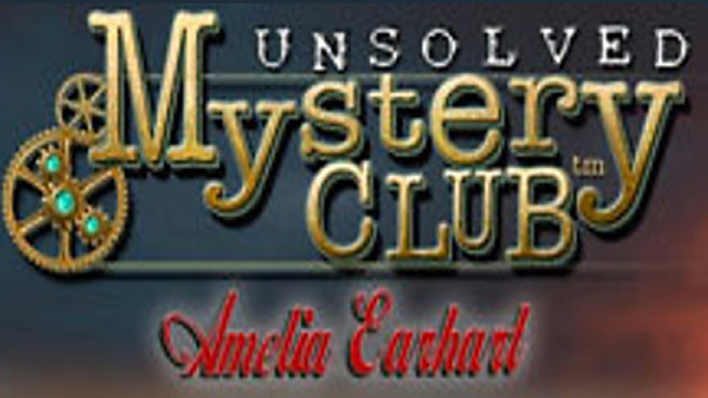 Unsolved Mystery Club: Amelia Earhart Logo