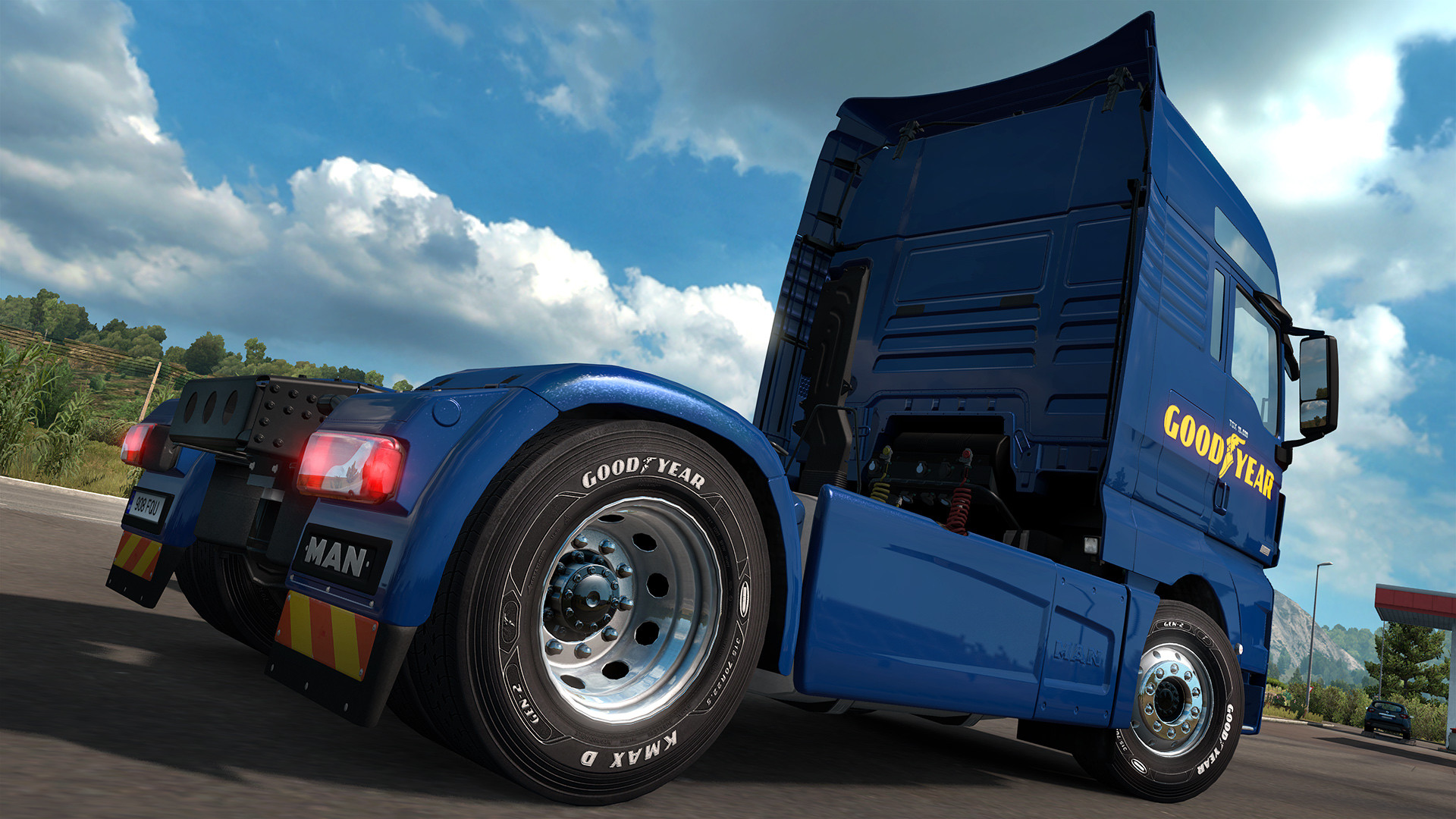 Euro truck simulator 2 - goodyear tyres pack cracked