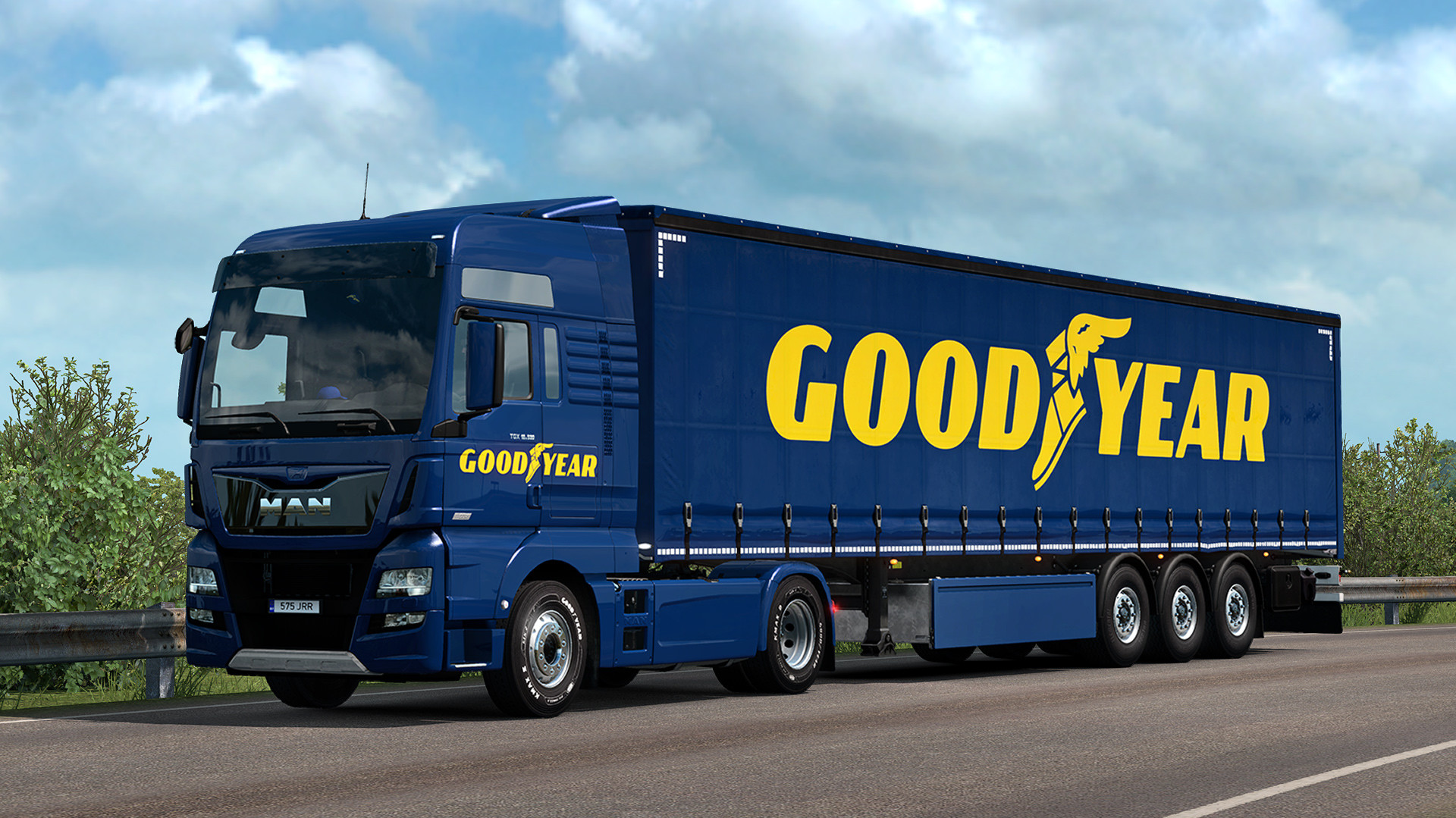 Euro Truck Simulator 2 - Goodyear Tyres Pack Euro Truck Simulator 2 - Goodyear Tyres Pack