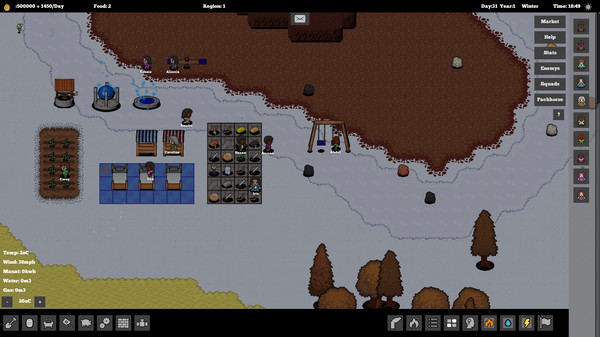 WizardCraft Colonies game for Linux 1