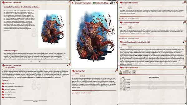 Скриншот из Fantasy Grounds - Occult Secrets of the Underworld (5E)