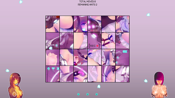Hentai Girl Puzzle SCI-FI game for windows Pc 1