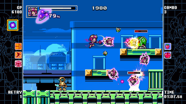 Скриншот из Mighty Gunvolt Burst - Character Set: Rivals