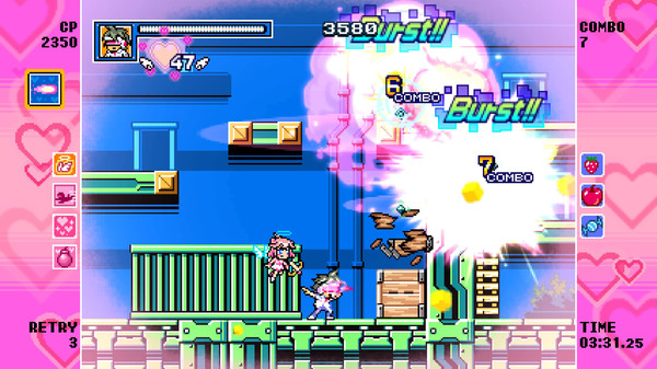 Скриншот из Mighty Gunvolt Burst - Character Set: Heroines