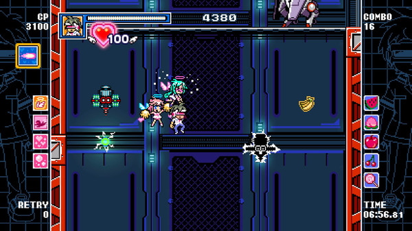 Скриншот из Mighty Gunvolt Burst - Character Set: Heroines