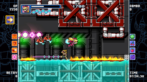 Скриншот из Mighty Gunvolt Burst - Character Set: Heroines