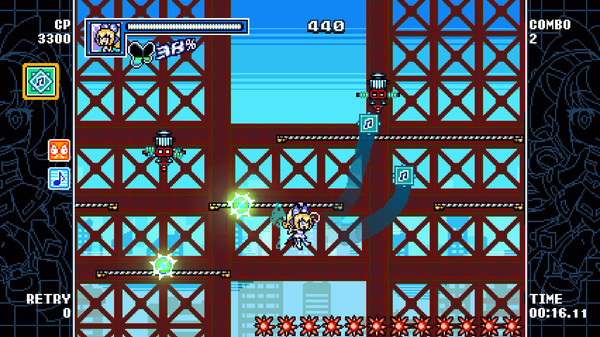 Скриншот из Mighty Gunvolt Burst - Character Set: Heroines