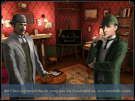 Sherlock Holmes: The Mystery of the Persian Carpet game for Linux 1