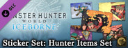 Monster Hunter: World - Sticker Set: Hunter Items Set
