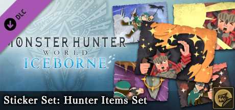 Monster Hunter: World - Sticker Set: Hunter Items Set