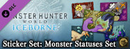Monster Hunter: World - Sticker Set: Monster Statuses Set