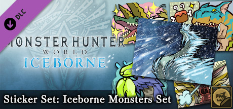 Monster Hunter World: Iceborne - MHW:I Sticker Set: Iceborne Monsters Set cover art