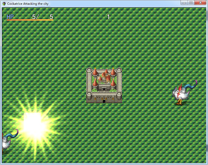 Скриншот из Cockatrice Attacking the city Скриншот из Cockatrice Attacking the city