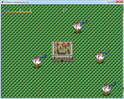 Скриншот из Cockatrice Attacking the city Скриншот из Cockatrice Attacking the city