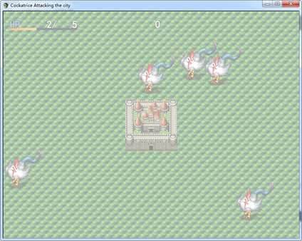 Скриншот из Cockatrice Attacking the city Скриншот из Cockatrice Attacking the city