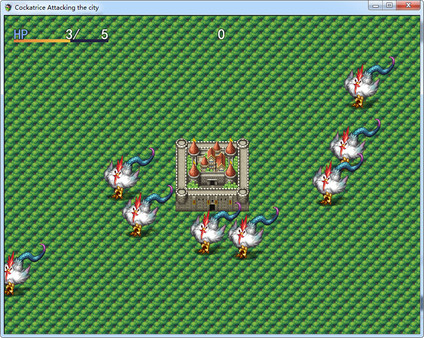Скриншот из Cockatrice Attacking the city Скриншот из Cockatrice Attacking the city