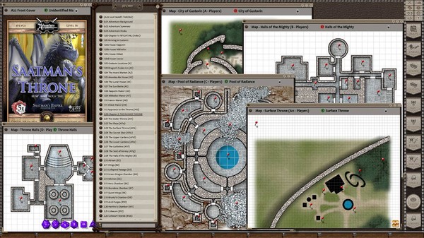 Скриншот из Fantasy Grounds - A22: Saatman’s Throne (5E)