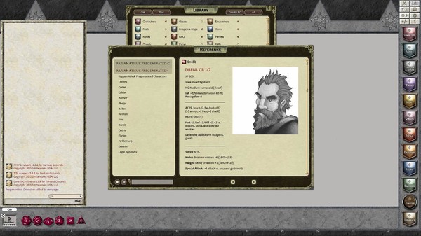 Скриншот из Fantasy Grounds - Rappan Athuk – Pregenerated Characters (PFRPG)